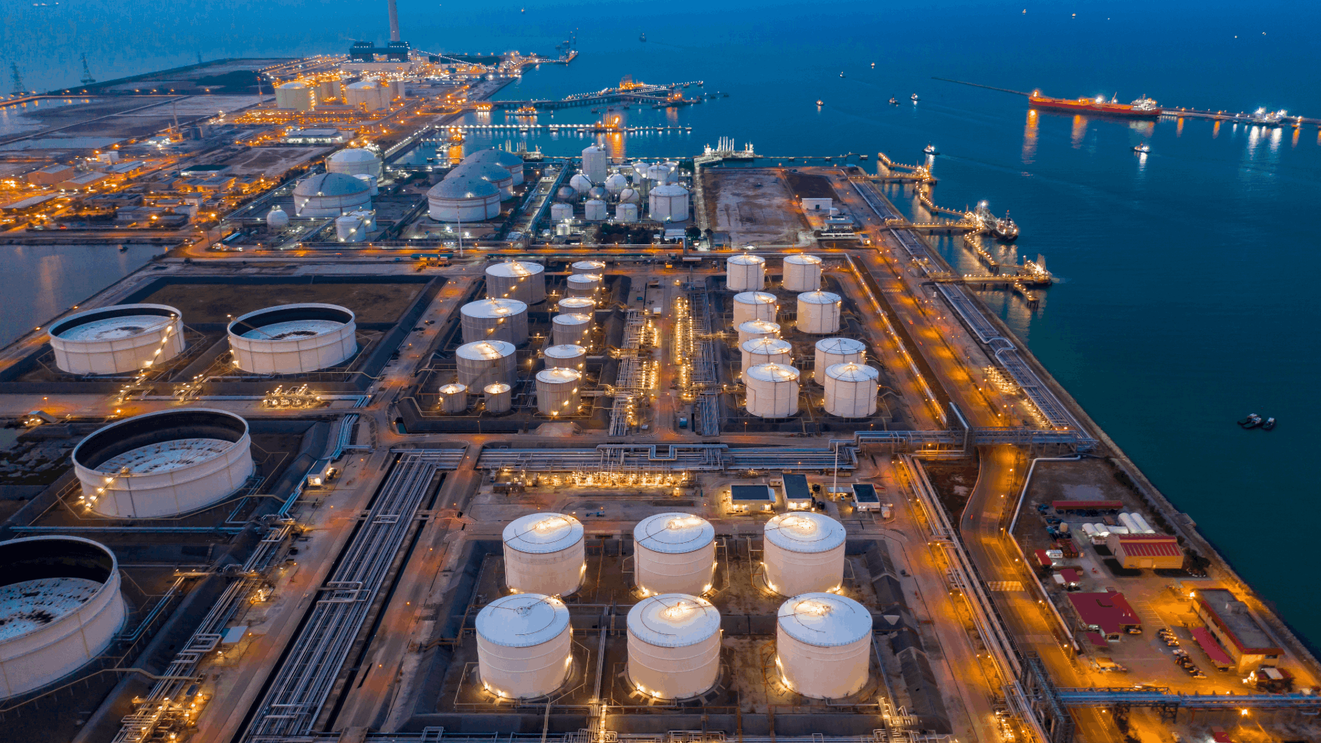 Oil, Gas and Nuclear plant operations representing connected execution