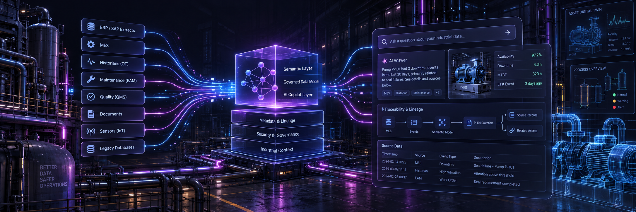 Industrial Data Copilot architecture