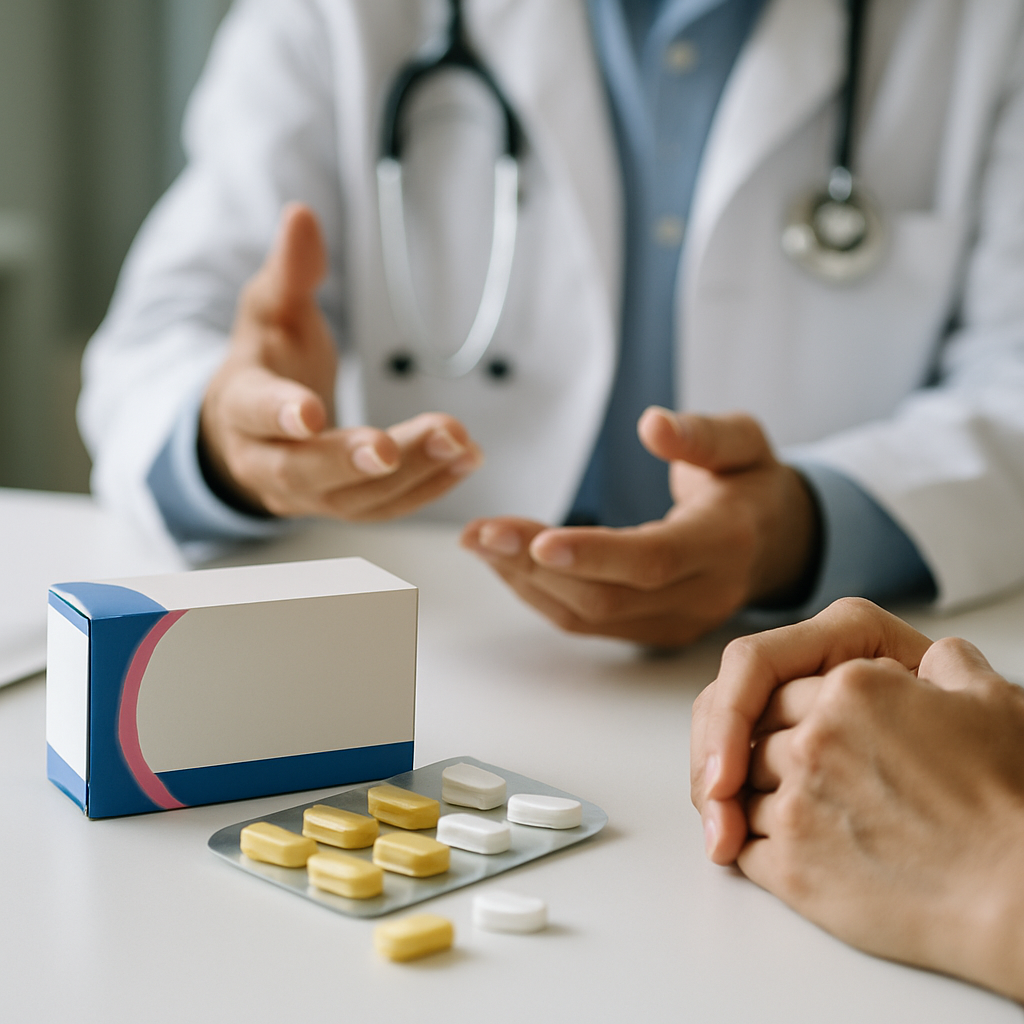 Black luxury leather handbag on beige background