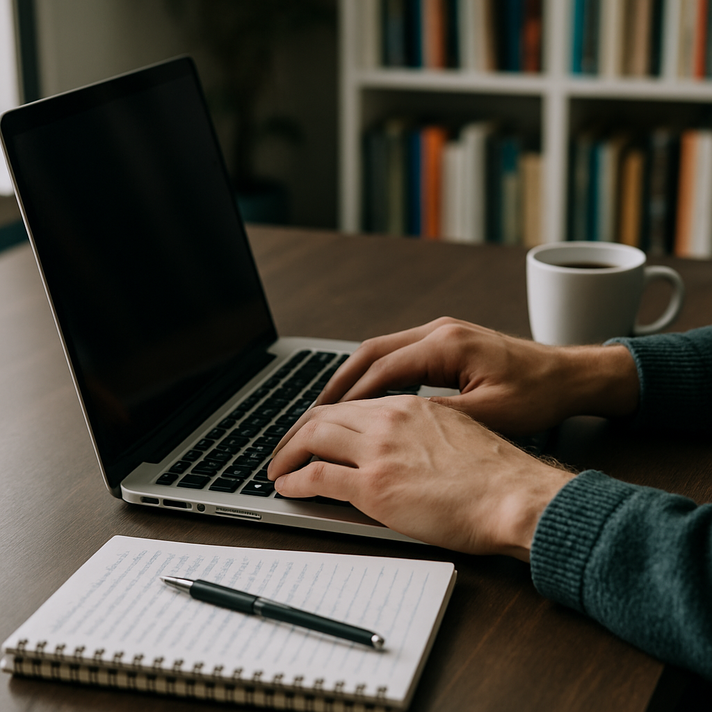 Black luxury leather handbag on beige background