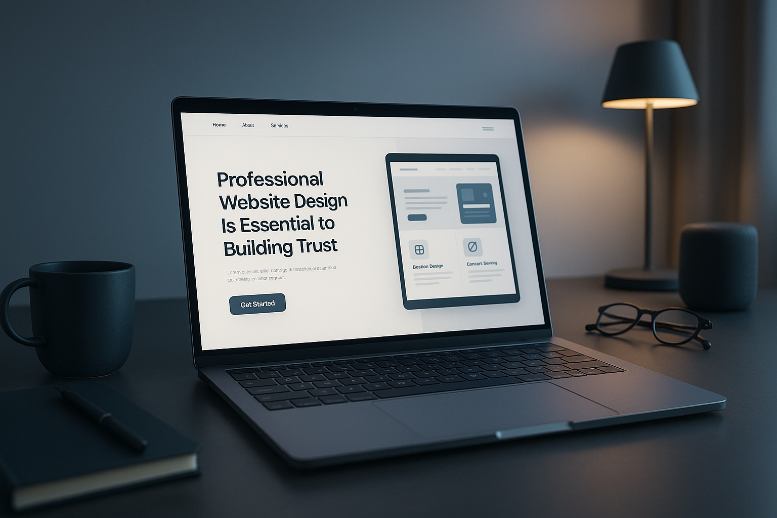 Black luxury leather handbag on beige background