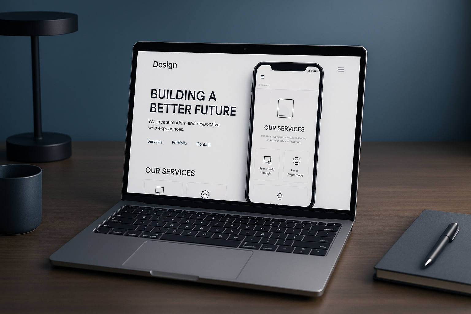 Black luxury leather handbag on beige background