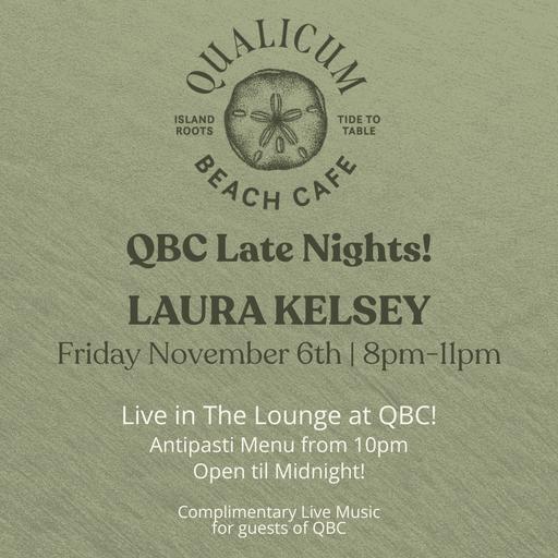 QBC Late Nights! Featuring Laura Kelsey