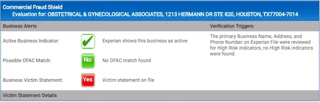 commercial fraud shield
