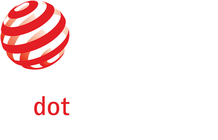 Red Dot Award logo with text 'red dot winner 2025 best of the best.'