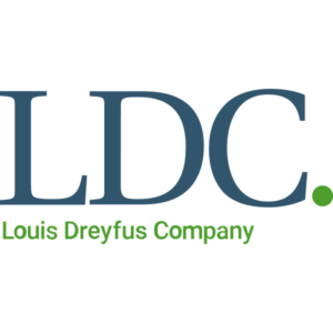 LDC Louis Dreyfus Company logo with green period.