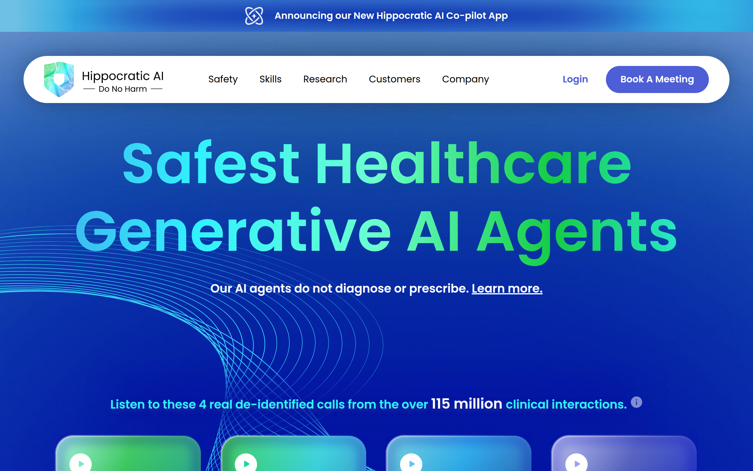 Hippocratic AI Screenshot