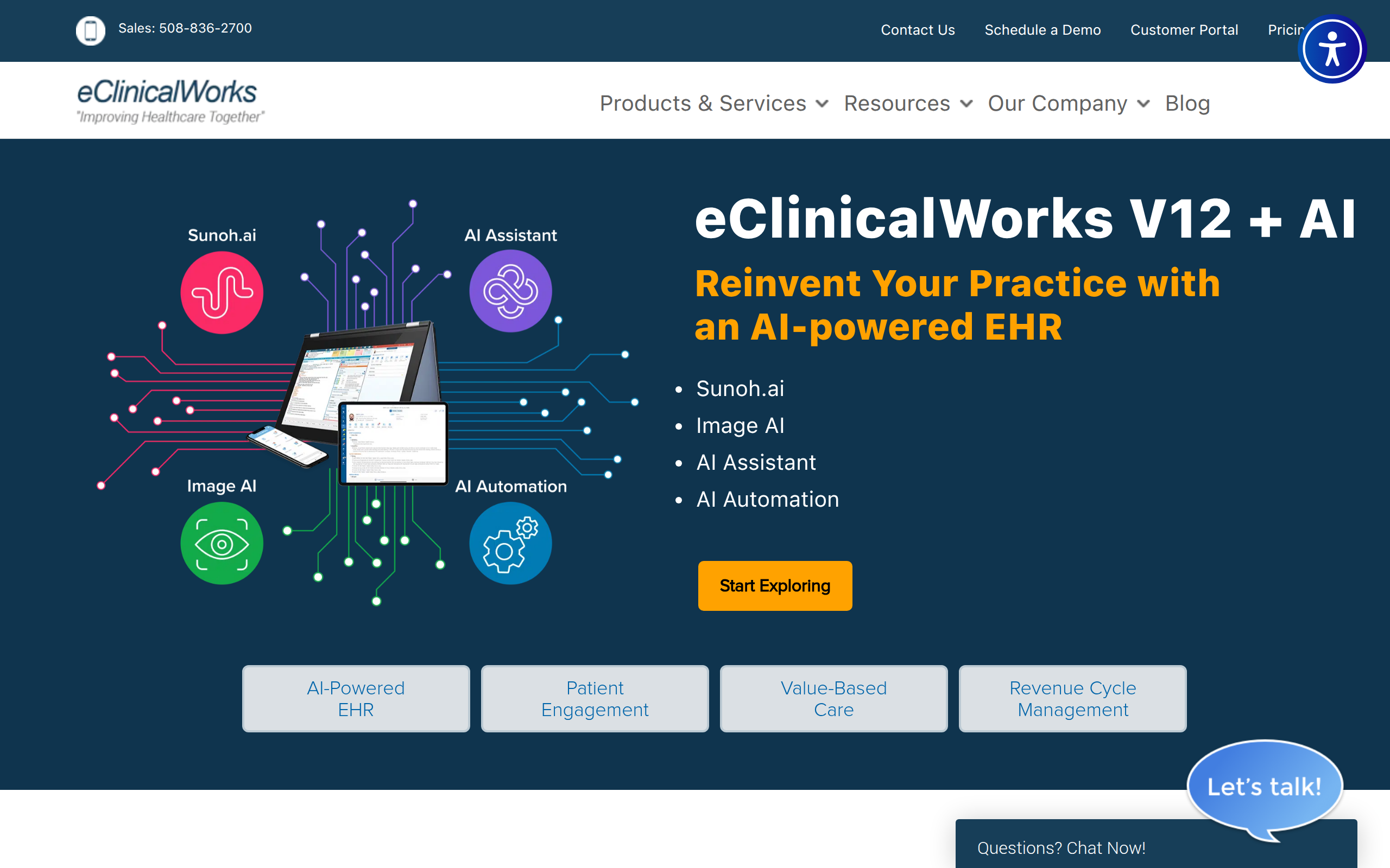 eClinicalWorks Screenshot