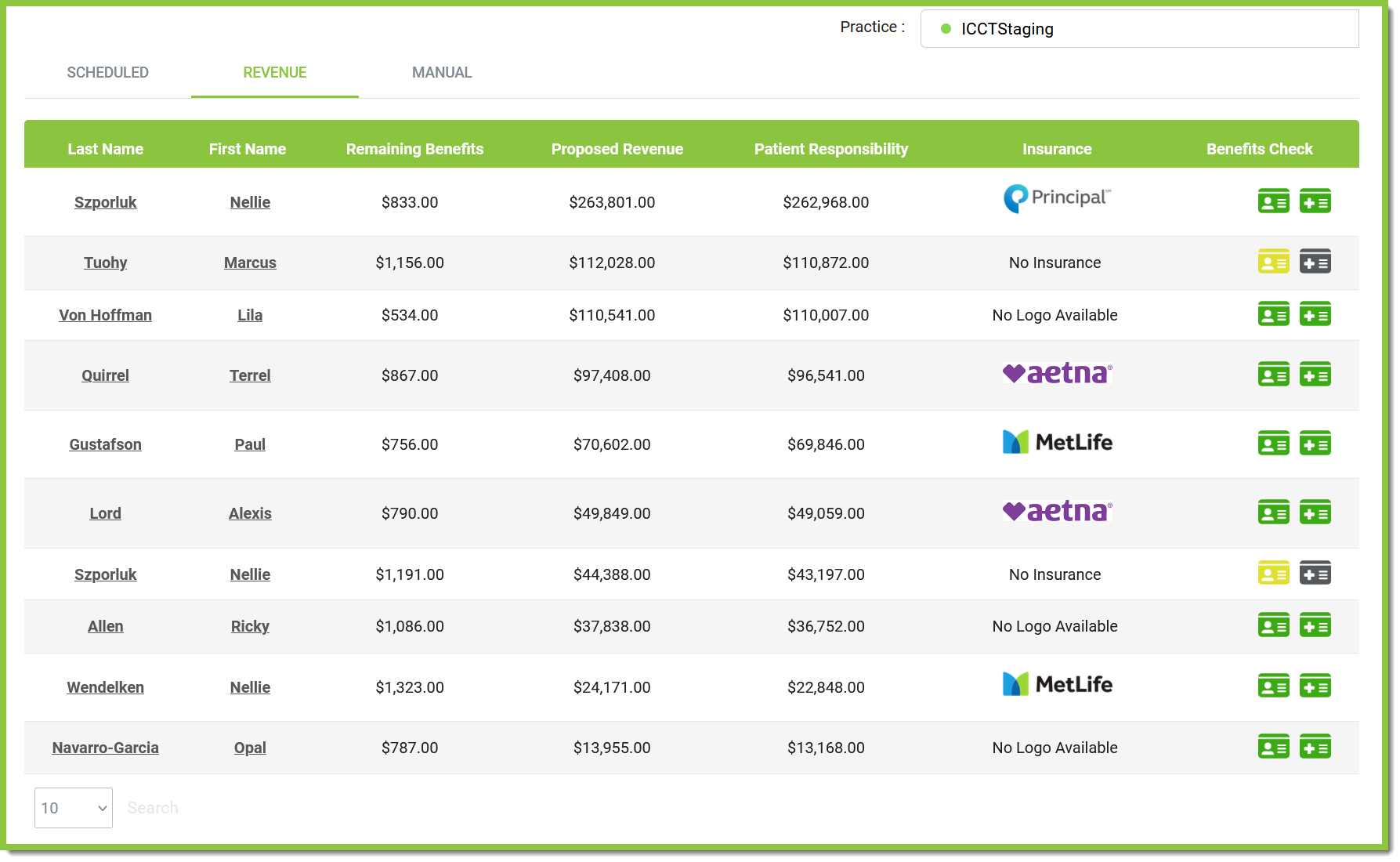 iCoreConnect iCoreVerify Screenshot