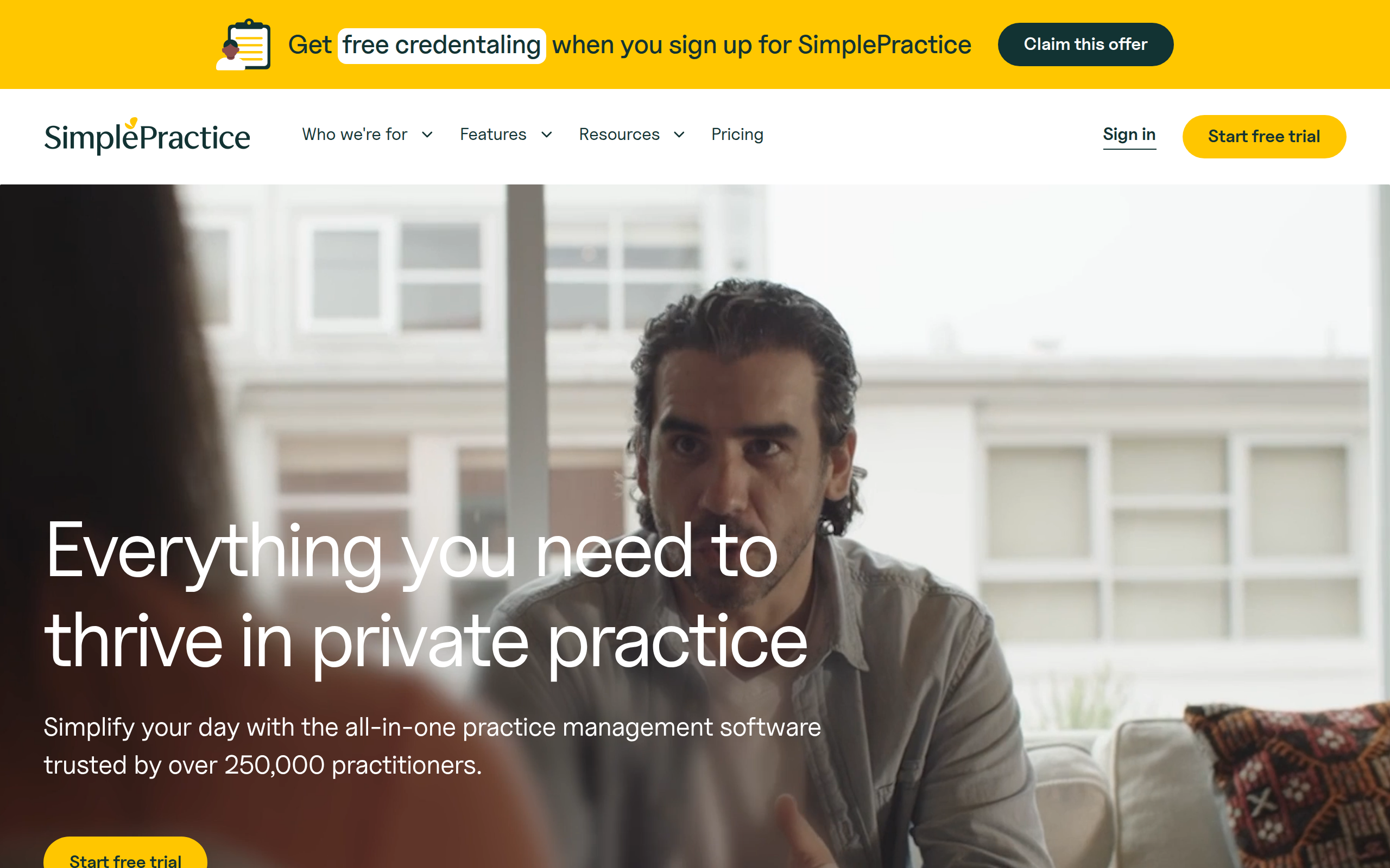 SimplePractice Screenshot