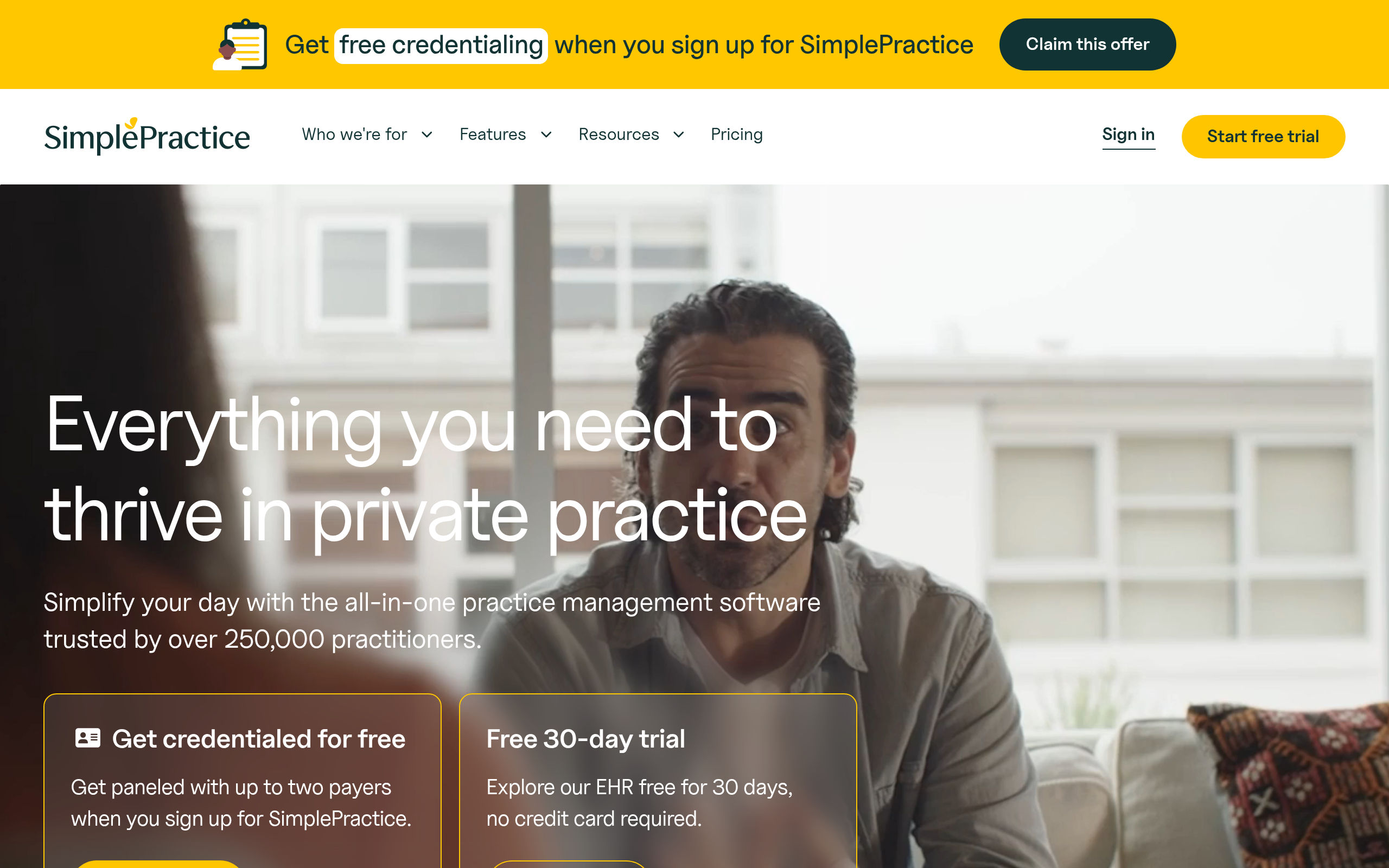 SimplePractice Screenshot