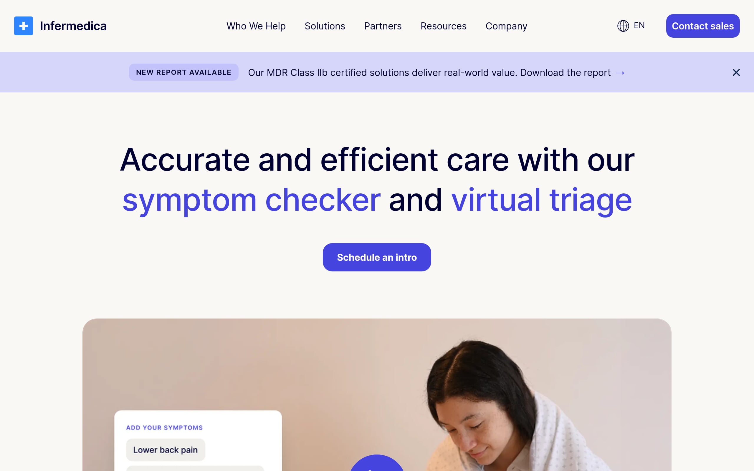 Infermedica Screenshot