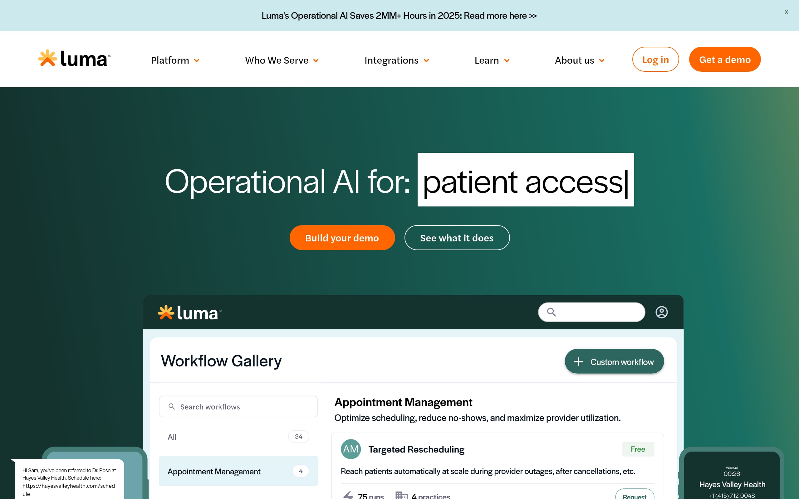 Luma Health Screenshot