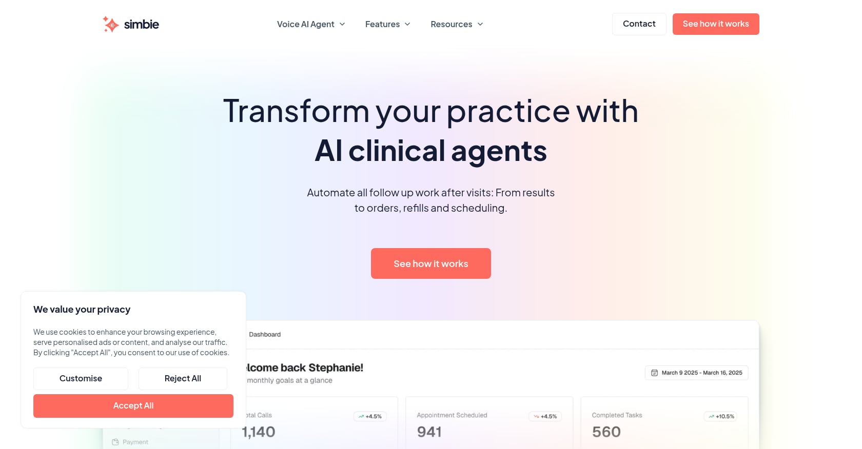 Simbie AI Screenshot