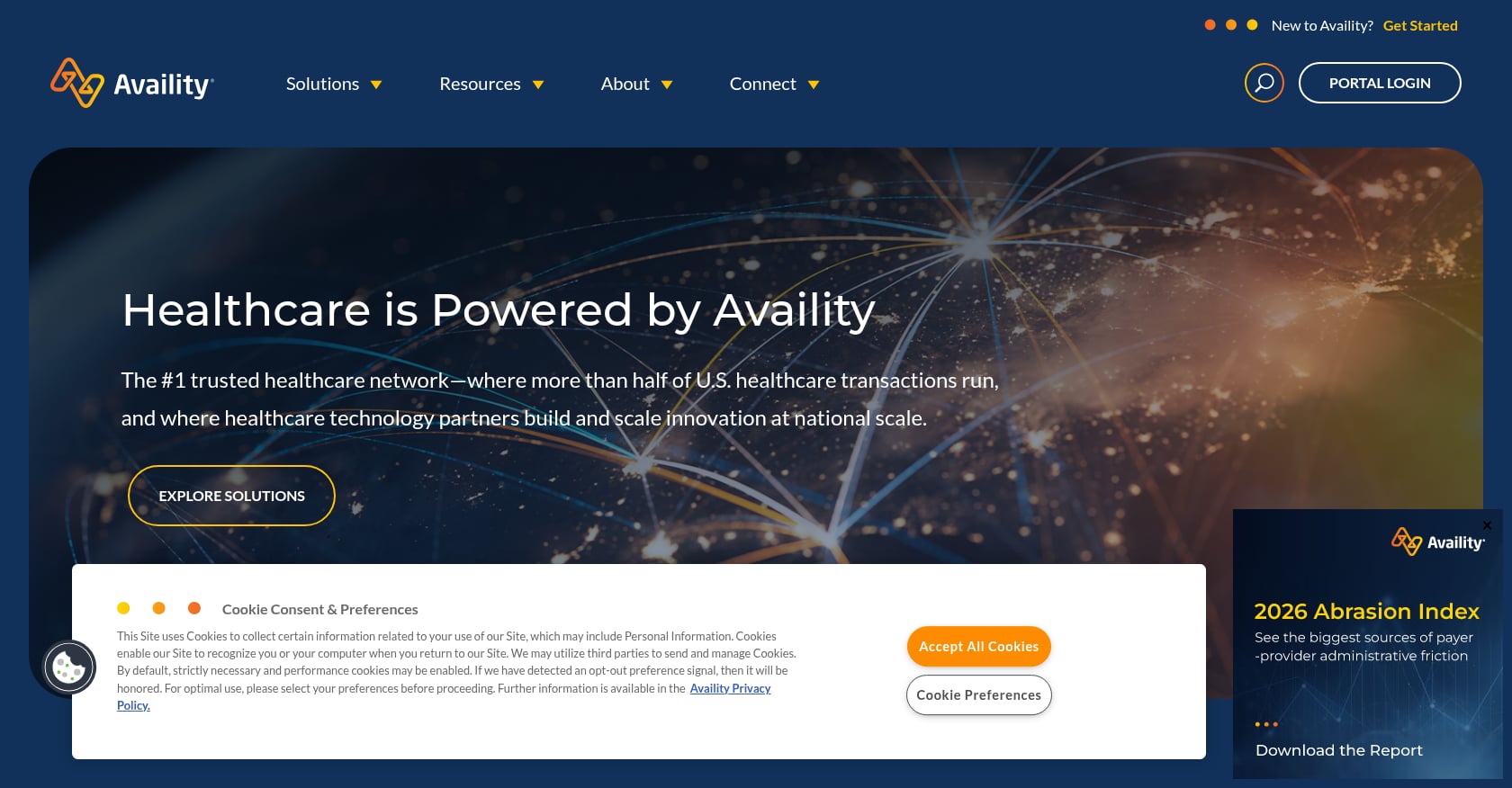 Availity Essentials Screenshot