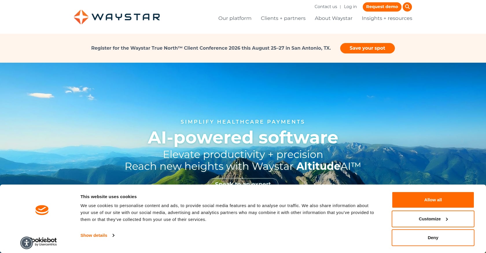 Waystar Screenshot