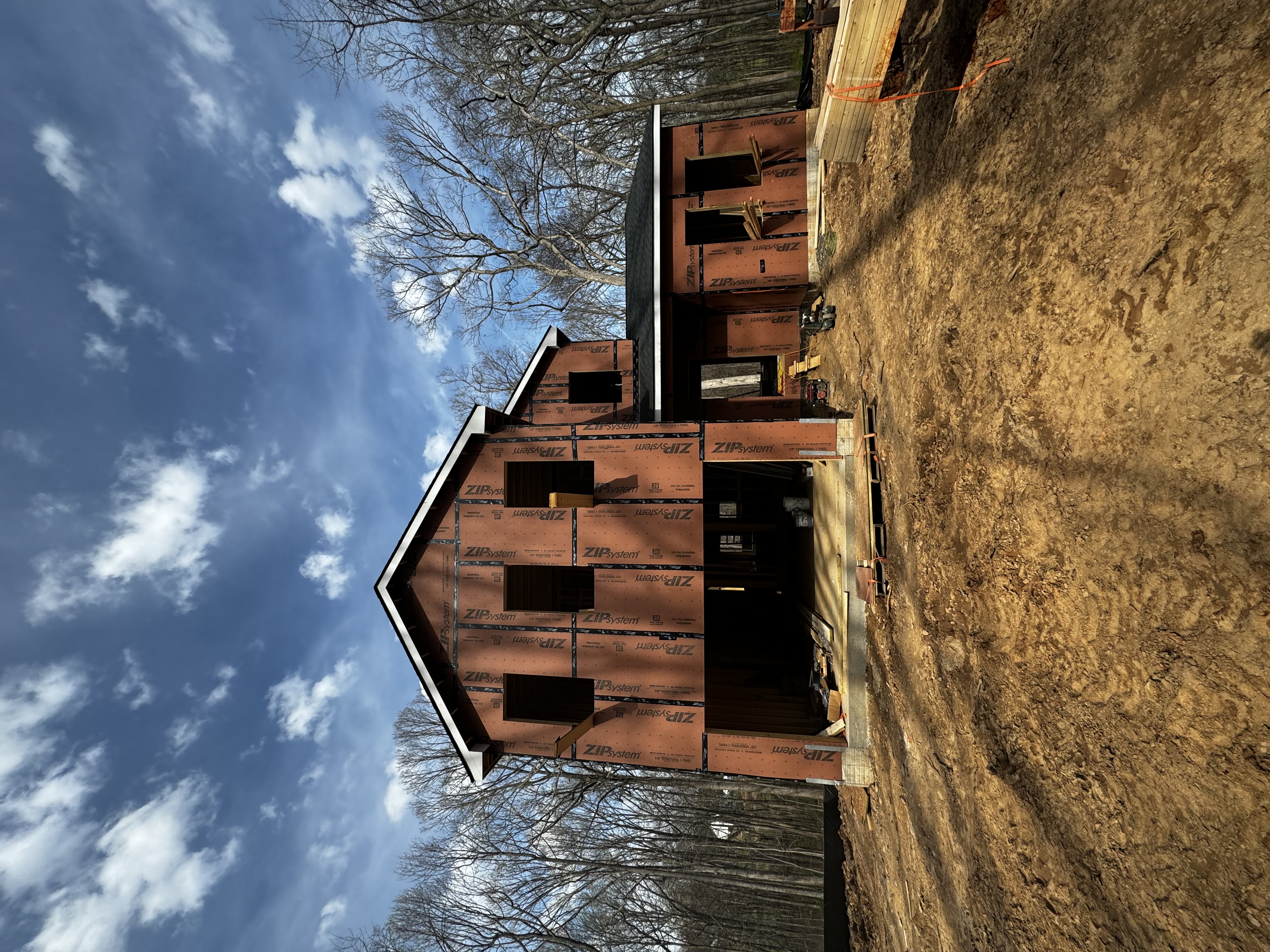 BHI Construction new home framing ZIP system Washington DC DMV area