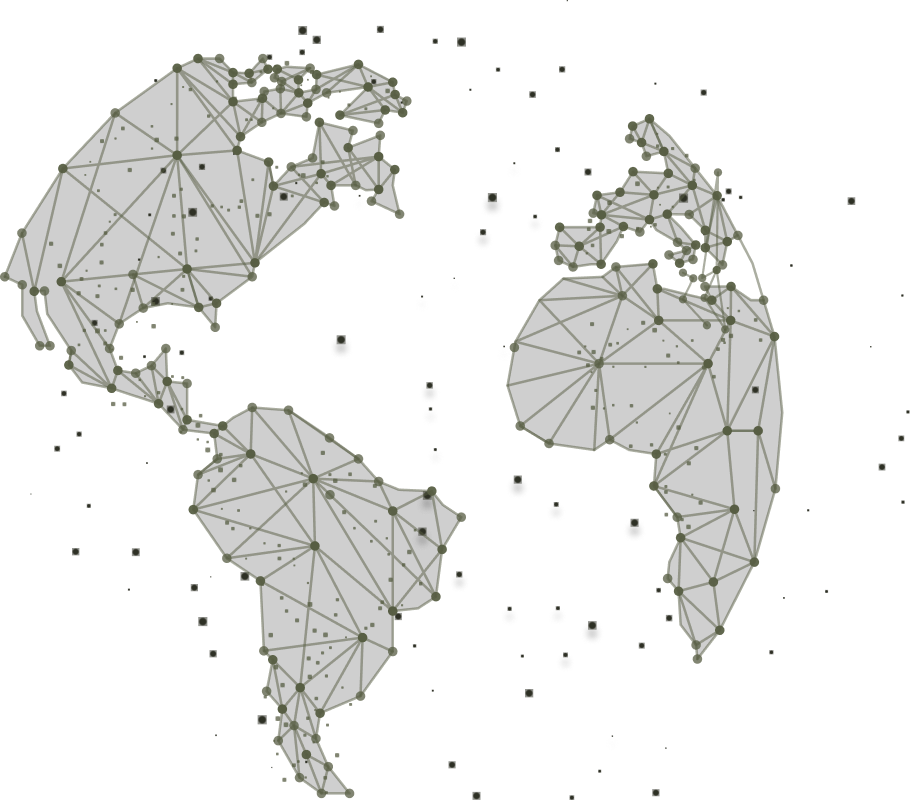Hypereum™ image depicting the globe in a technological and futuristic way