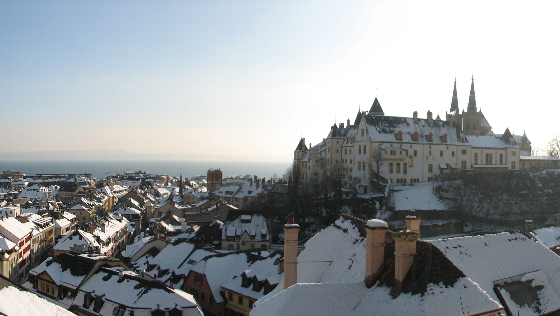 Le château de Neuchâtel, bâtiment patrimonial