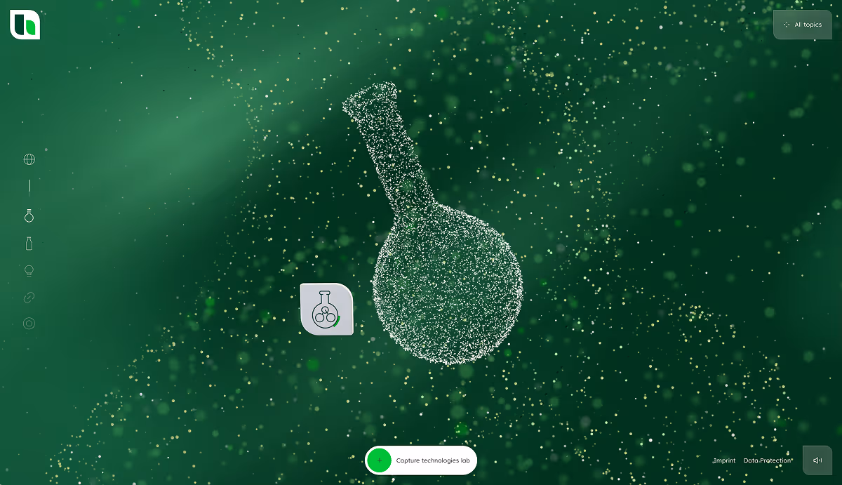 Interactive Heidelberg Materials website by Ashfall Studio.