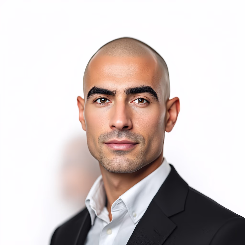 [headshot] image of customer (for a construction company)