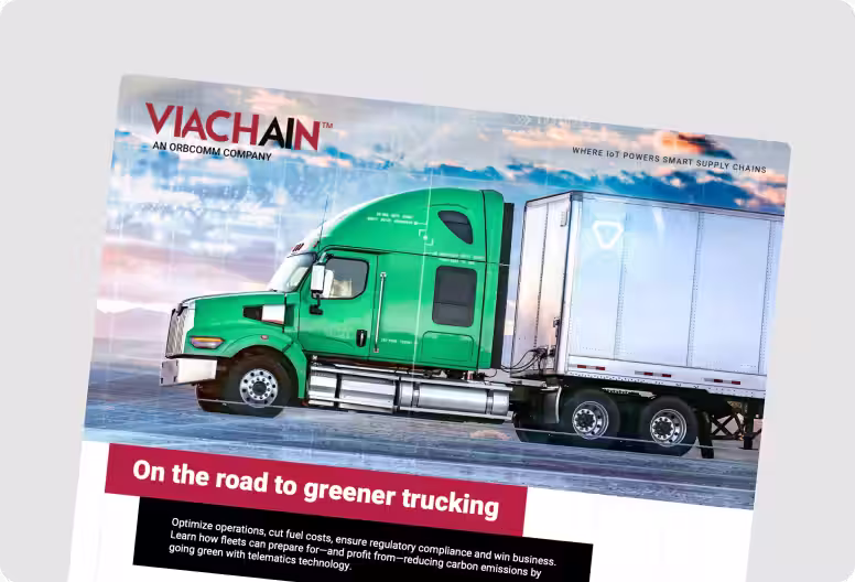 On the road to greener trucking