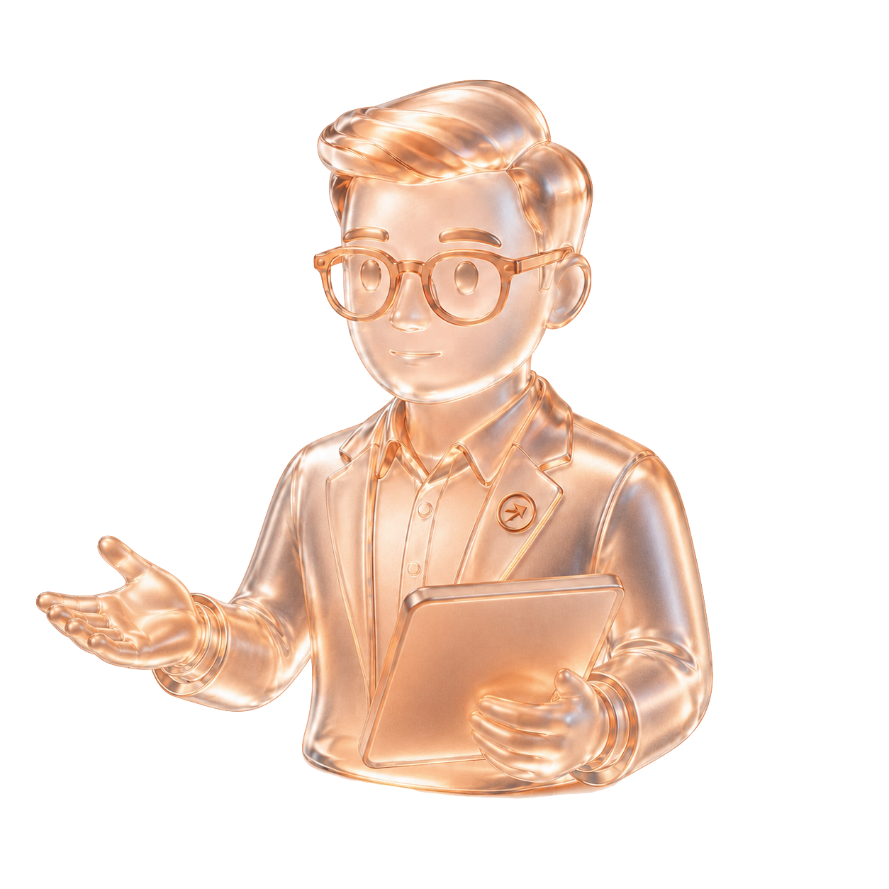 Personnage Arcyn qui répond aux questions sur la méthode