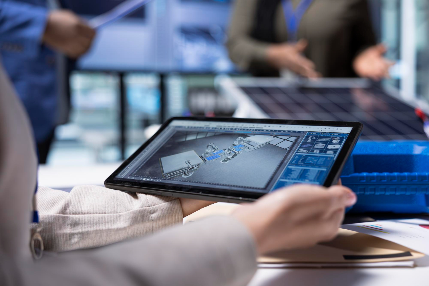 image of safety equipment for a trucking company