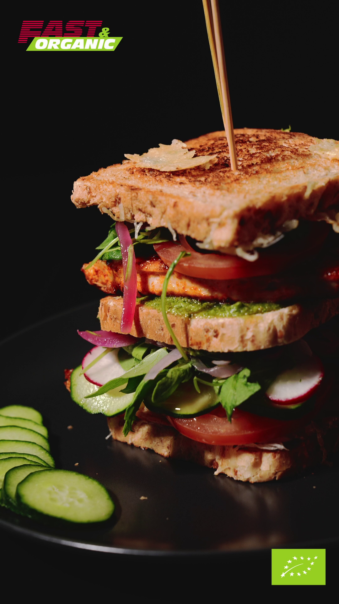 The Ultimate Organic American Club Sandwich 🥪✨