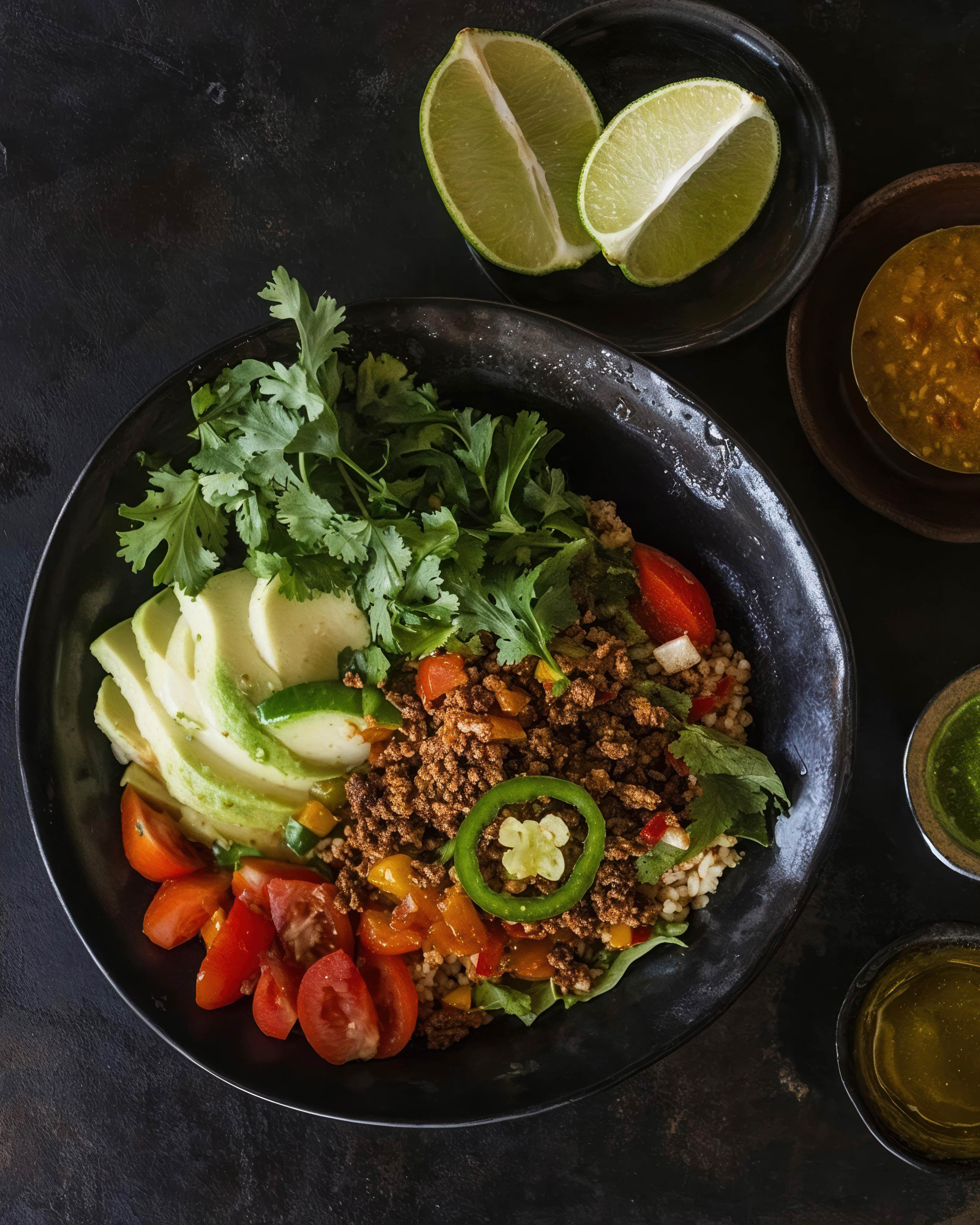Quinoa with Black Beans and Lime