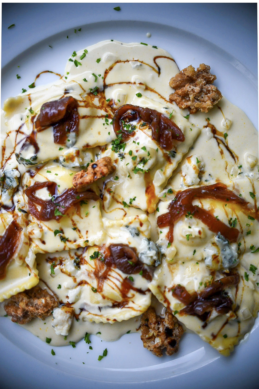 Pear and Gorgonzola Ravioli