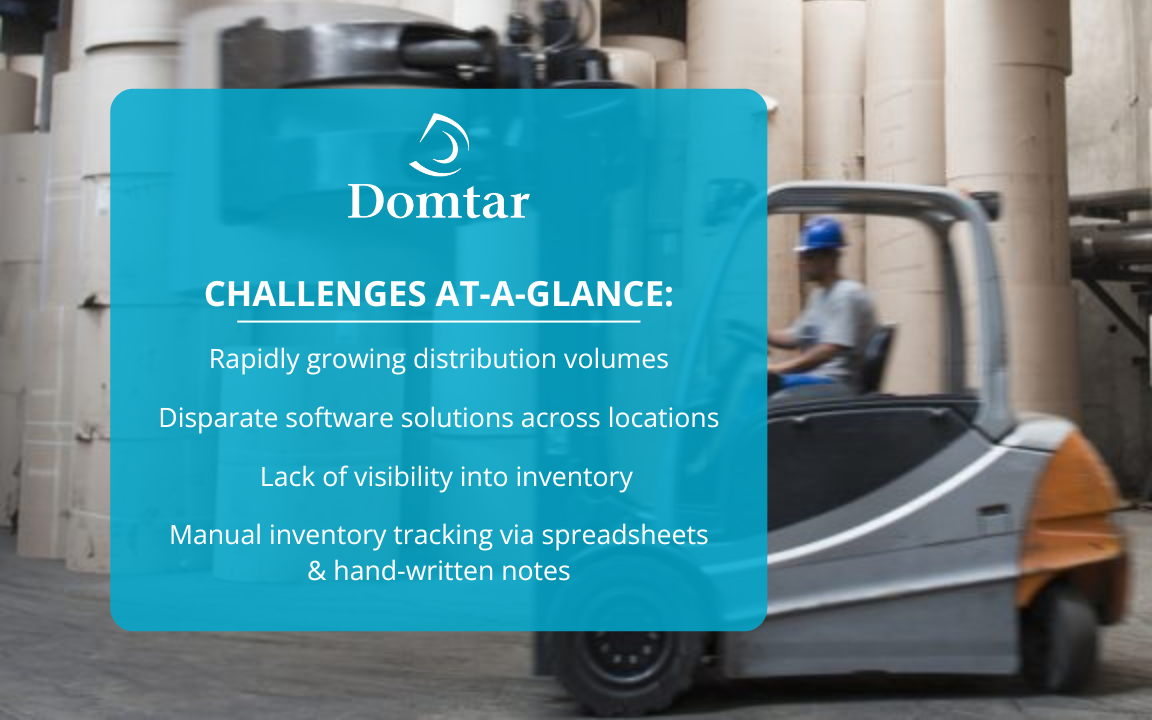 Domtar Challenges at a glance