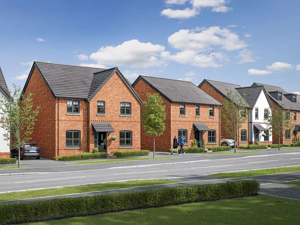 image of parents and staff discussing enrollment