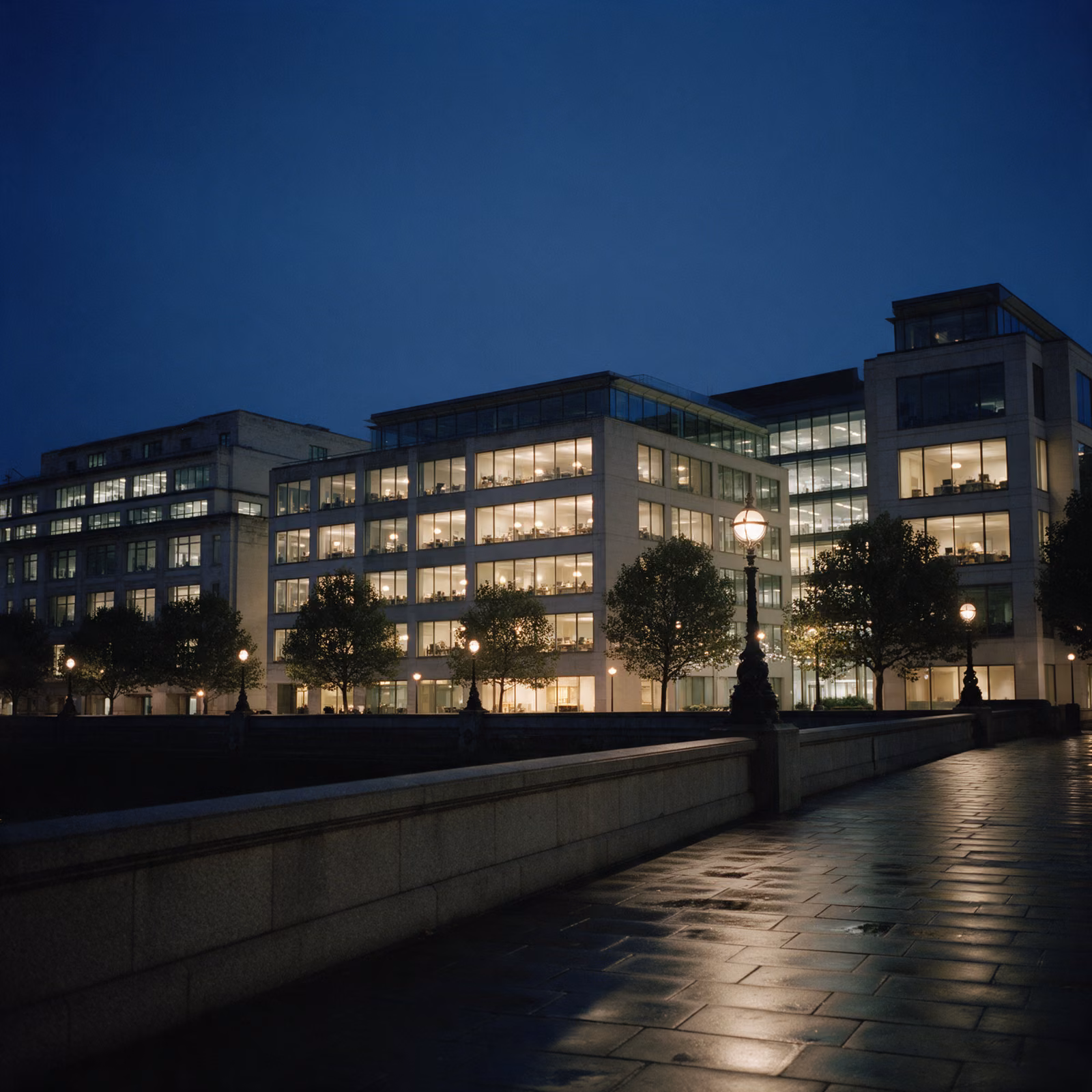 IT support Waterloo: offices along the South Bank, supported by Intouch Tech