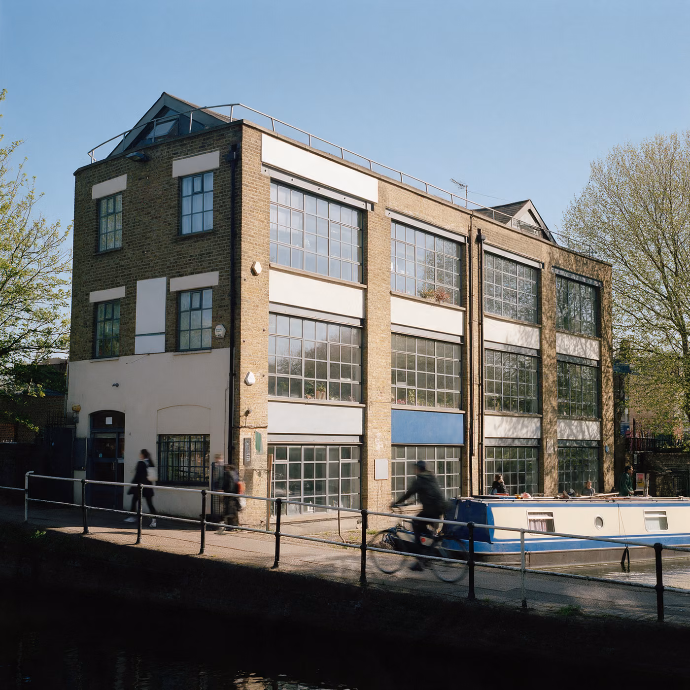 IT support Hackney: converted warehouse offices beside Regent's Canal in Haggerston
