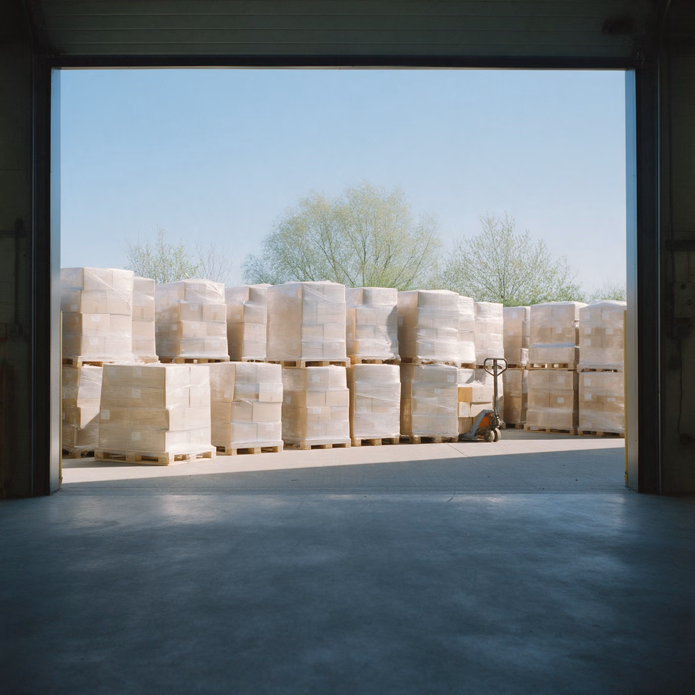 IT support West London: a warehouse loading bay in Park Royal