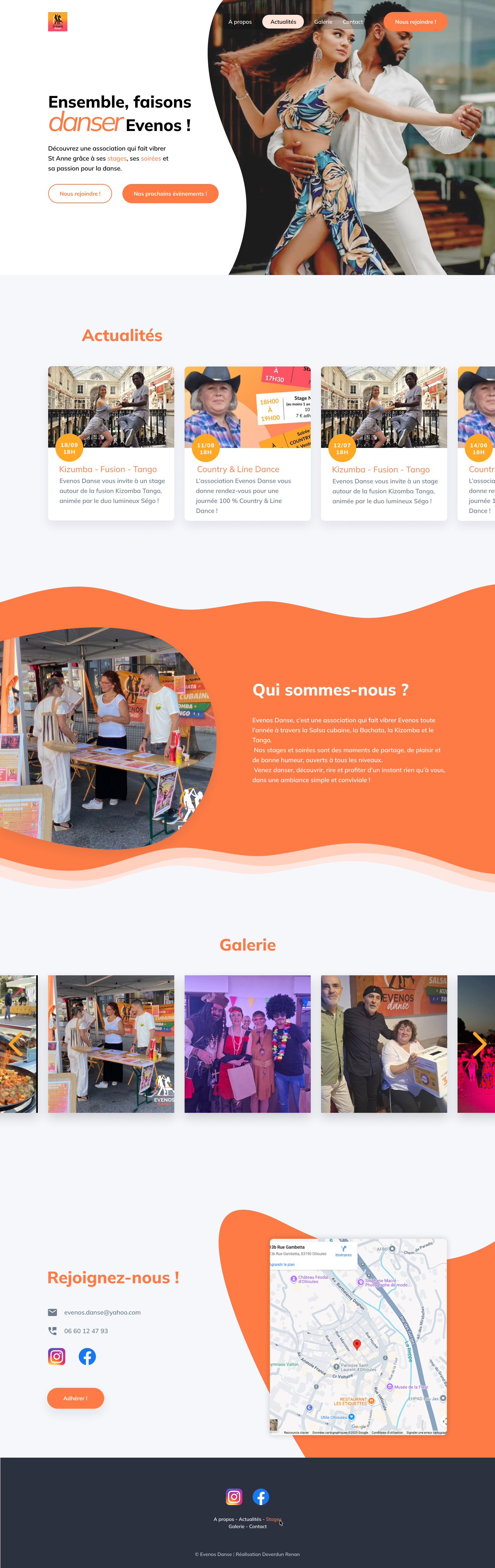 A screenshot of web page