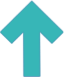 Blue upward-pointing arrow.