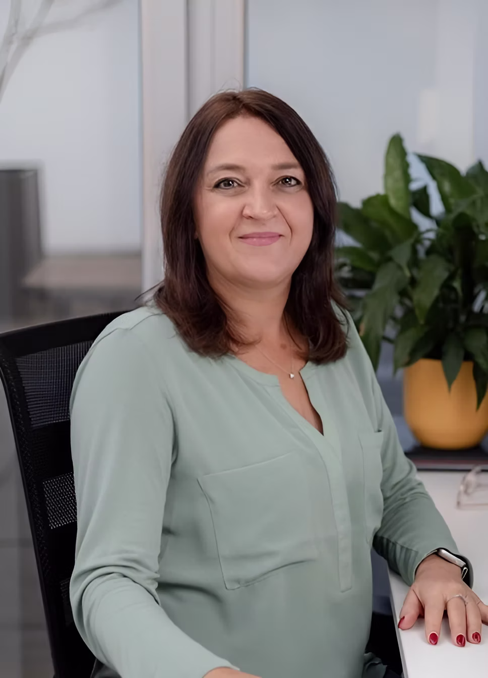 Unsere Mitarbeiterin im Sekretariat Natascha Coenen