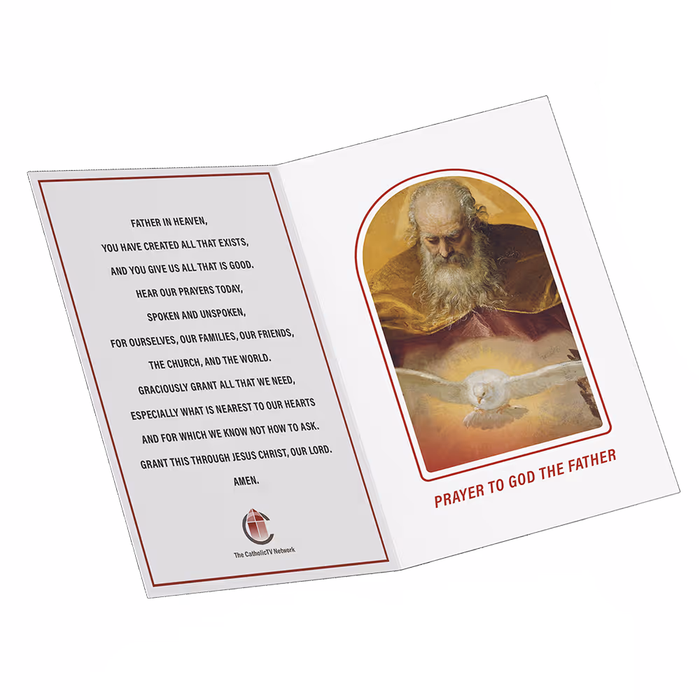 CatholicTV prayer card