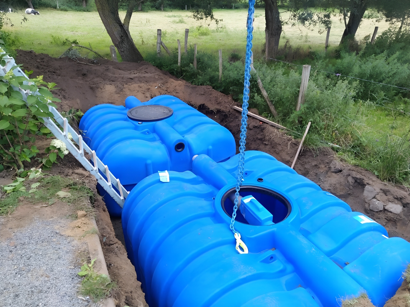 Zisternenleerung und Reinigung