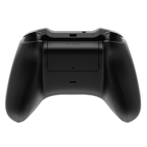 Rendu 3D d'une manette Xbox, vue arrière