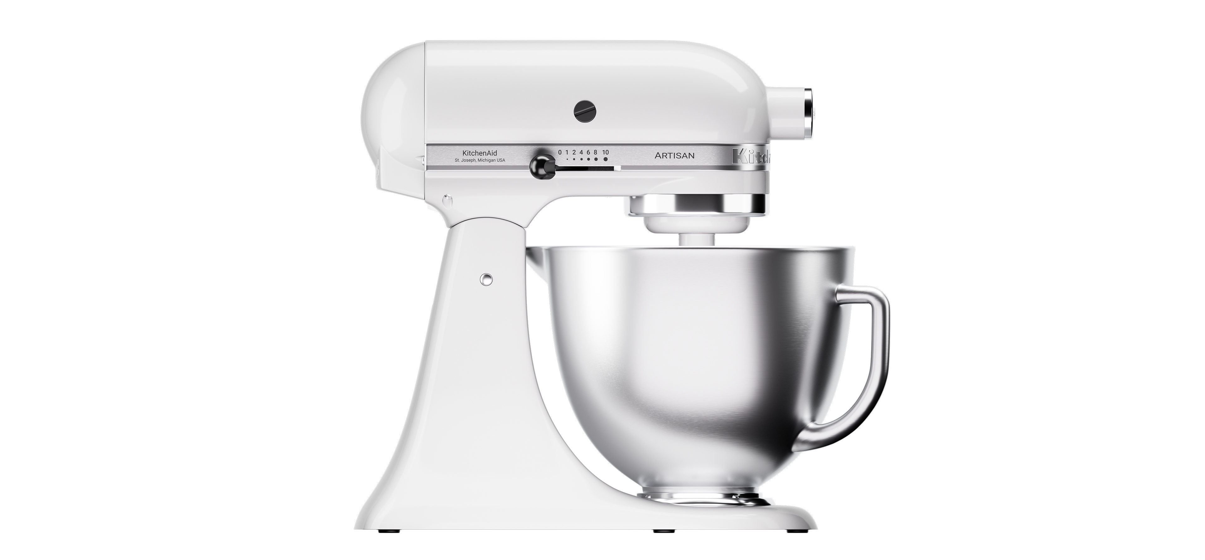 Robot pâtissier blanc KitchenAid
