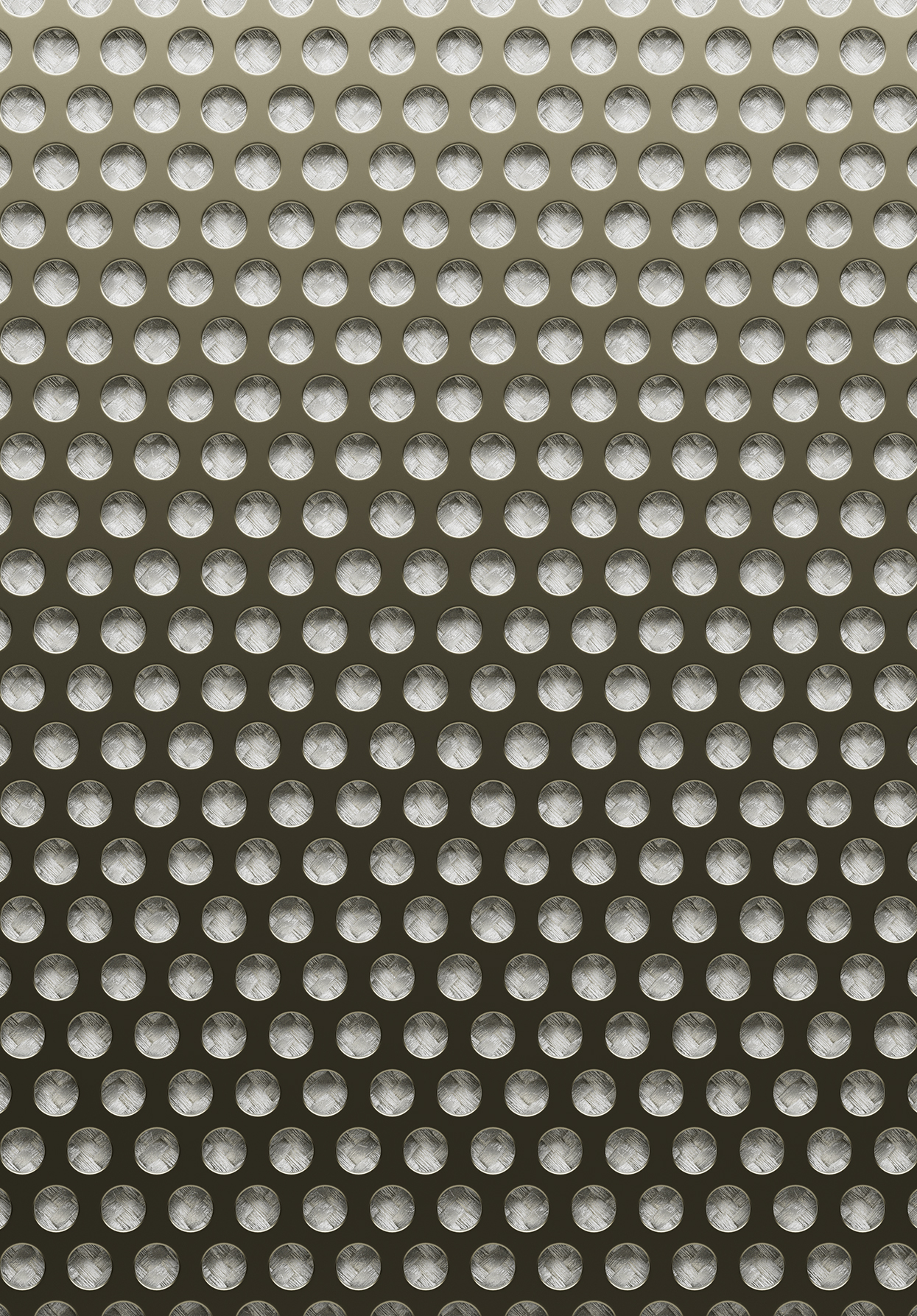 Image 3D d'une grille en métal de speaker