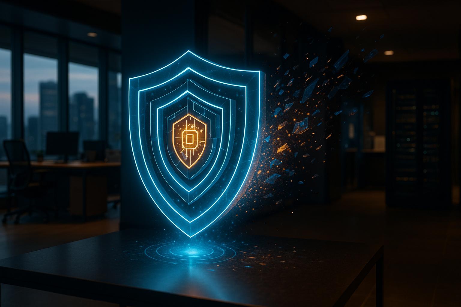 מגן דיגיטלי המגן על ליבת נתונים מכוחות חיצוניים כאוטיים.