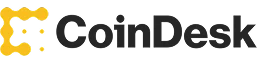 CoinDesk logo.