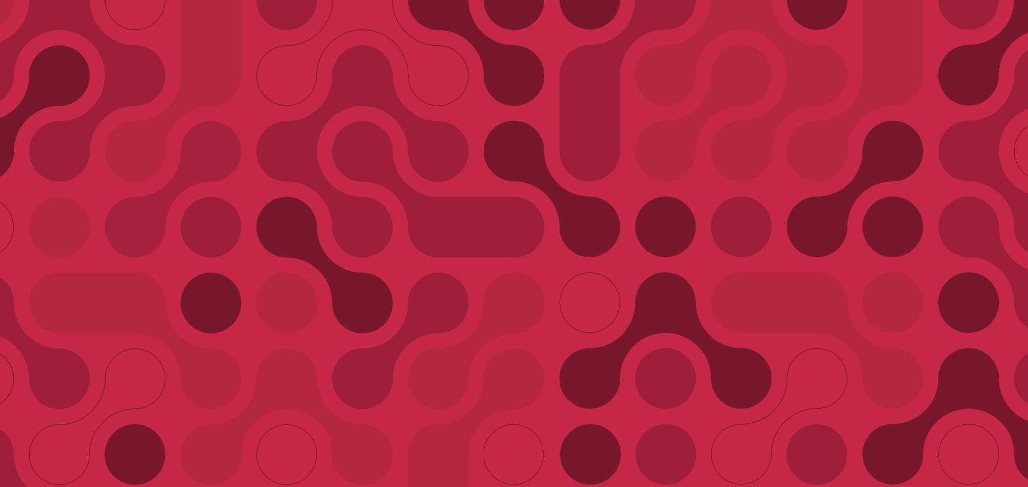 a red and black pattern