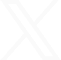 a white x on a black background