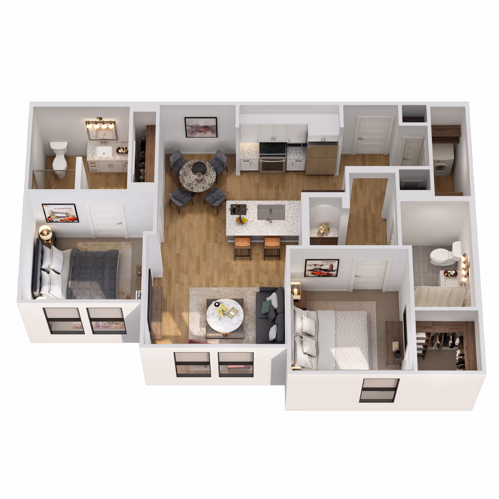 B1 floor plan layout
