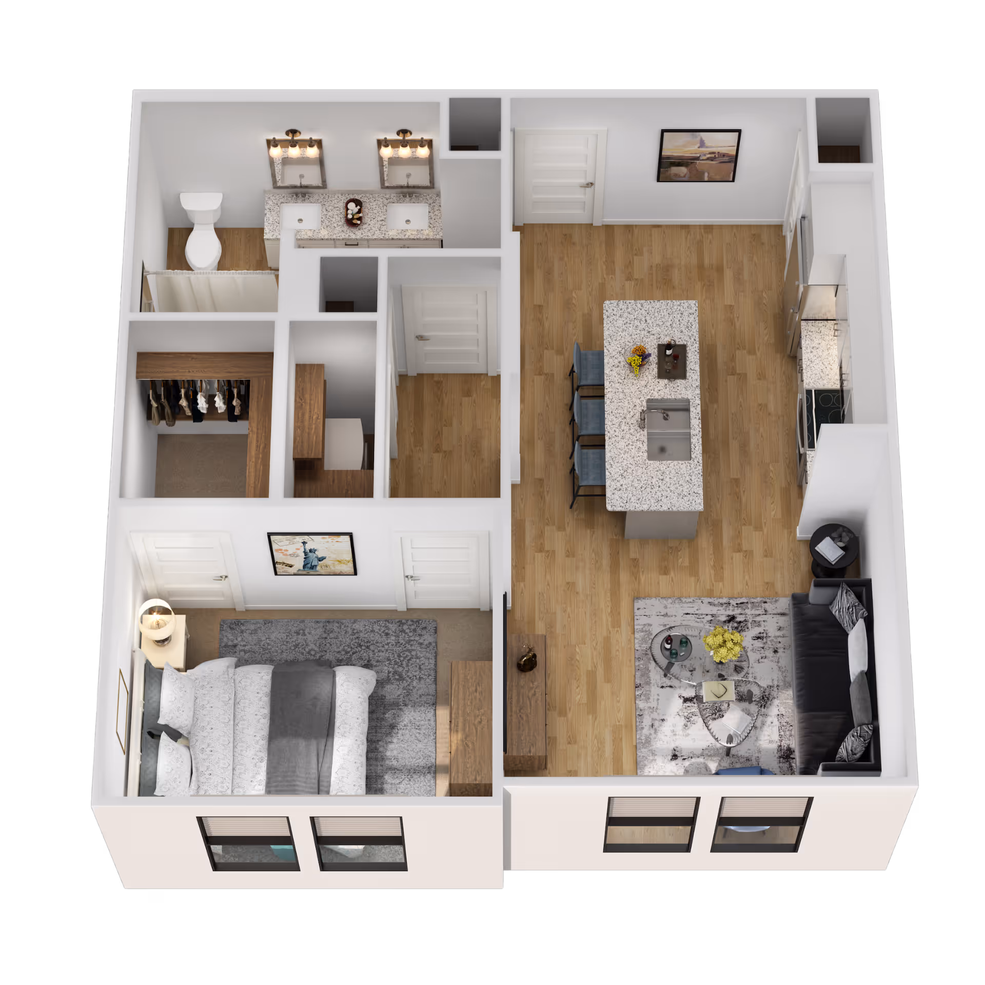 A1 floor plan layout